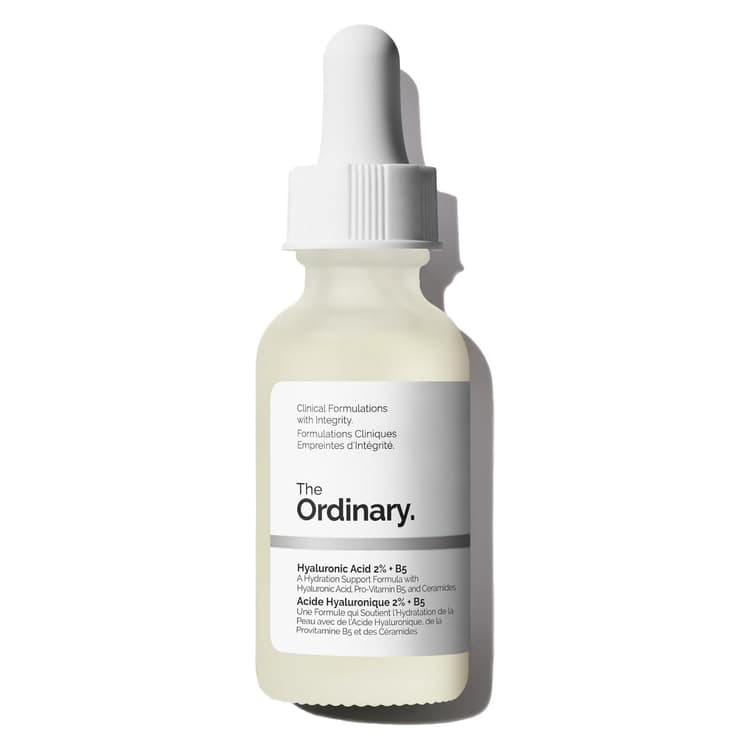 The Ordinary Hyaluronic Acid 2% + B5 serum bottle