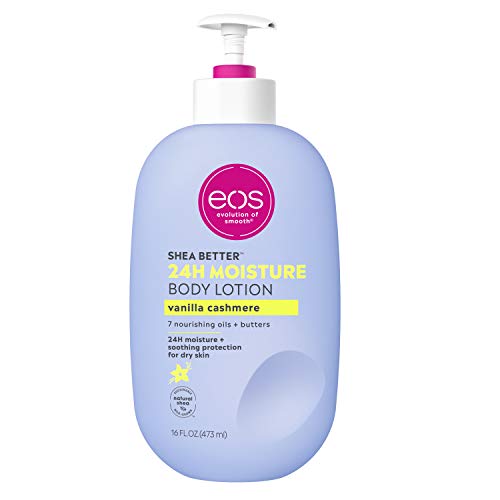 eos Shea Better Body Lotion Vanilla Cashmere bottle
